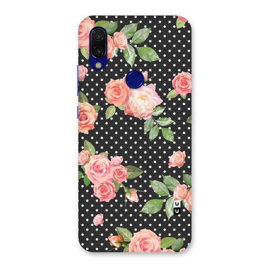Polka Peach Back Case for Redmi 7