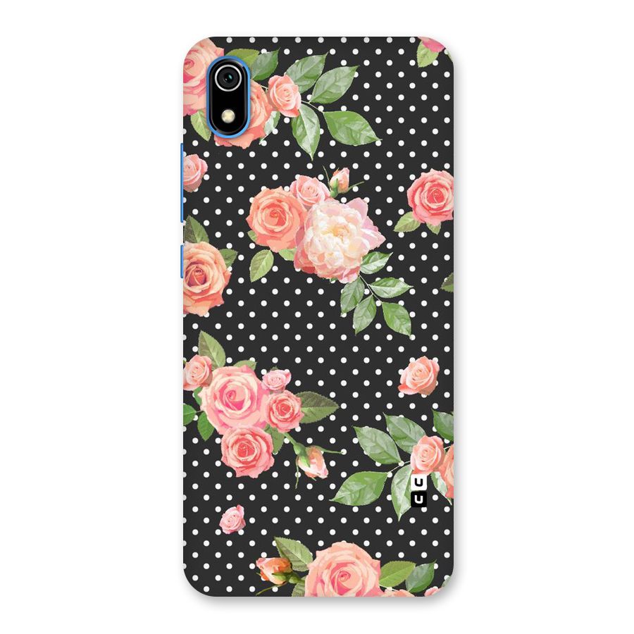 Polka Peach Back Case for Redmi 7A