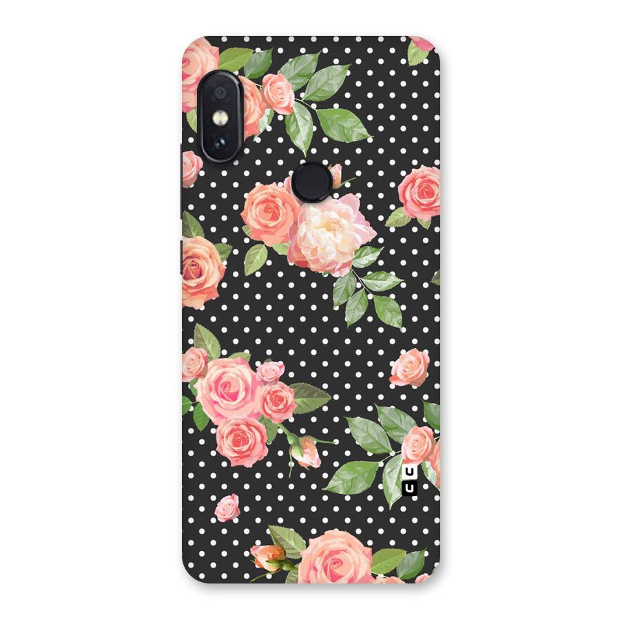 Polka Peach Back Case for Redmi Note 5 Pro