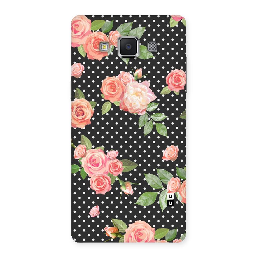 Polka Peach Back Case for Samsung Galaxy A5