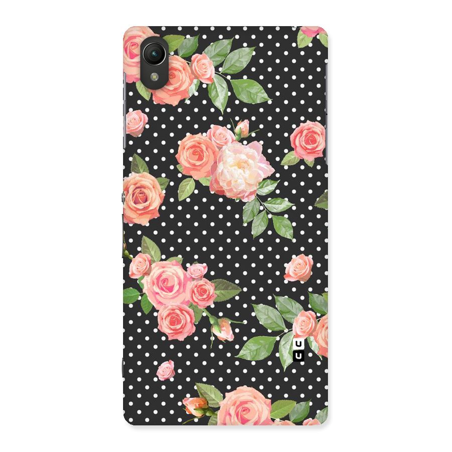 Polka Peach Back Case for Sony Xperia Z2