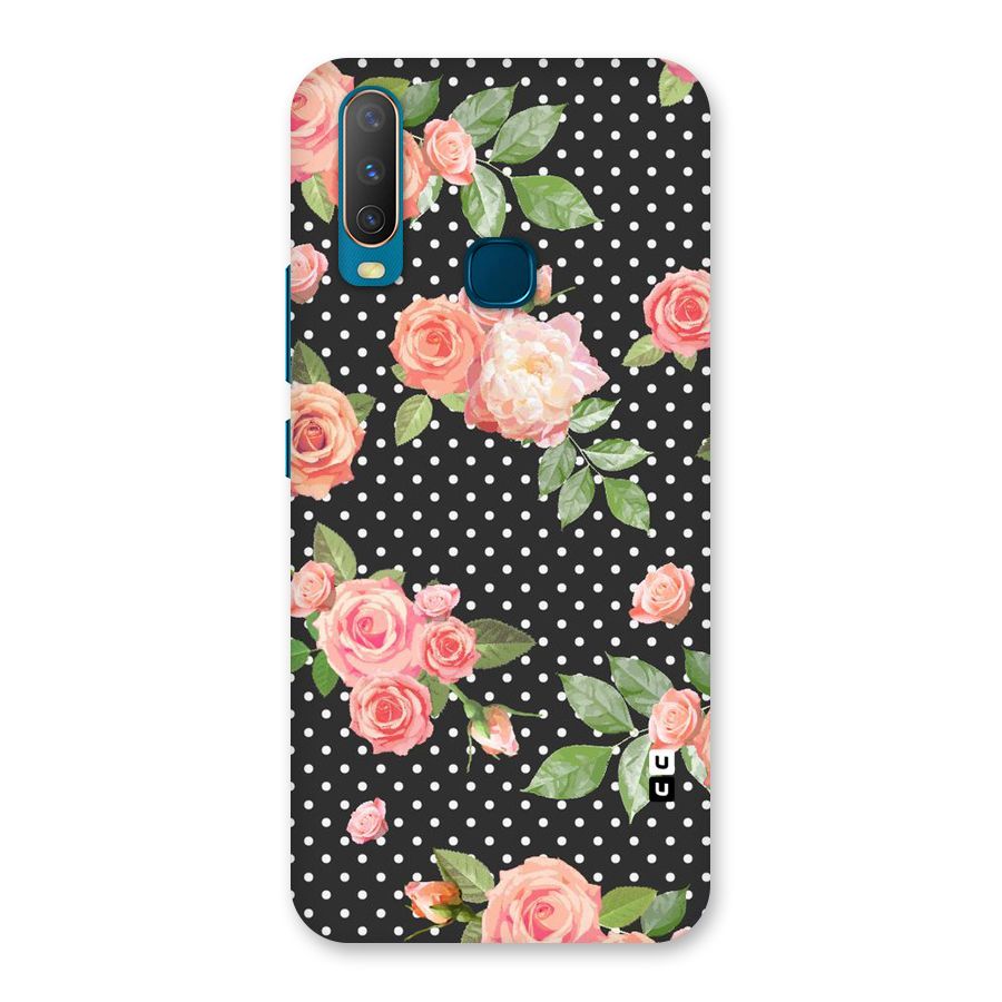 Polka Peach Back Case for Vivo U10