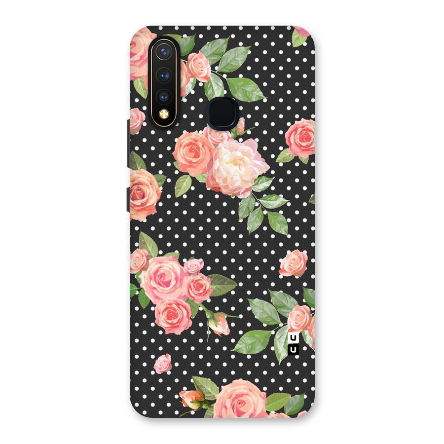 Polka Peach Back Case for Vivo U20
