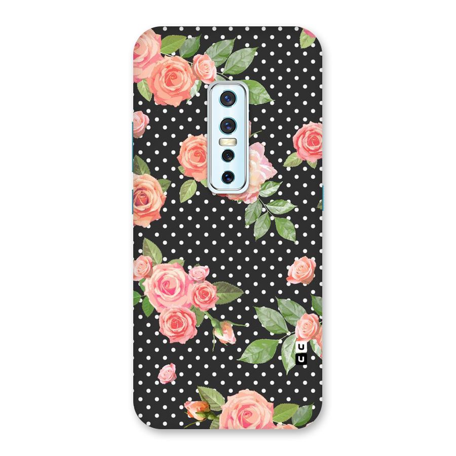 Polka Peach Back Case for Vivo V17 Pro