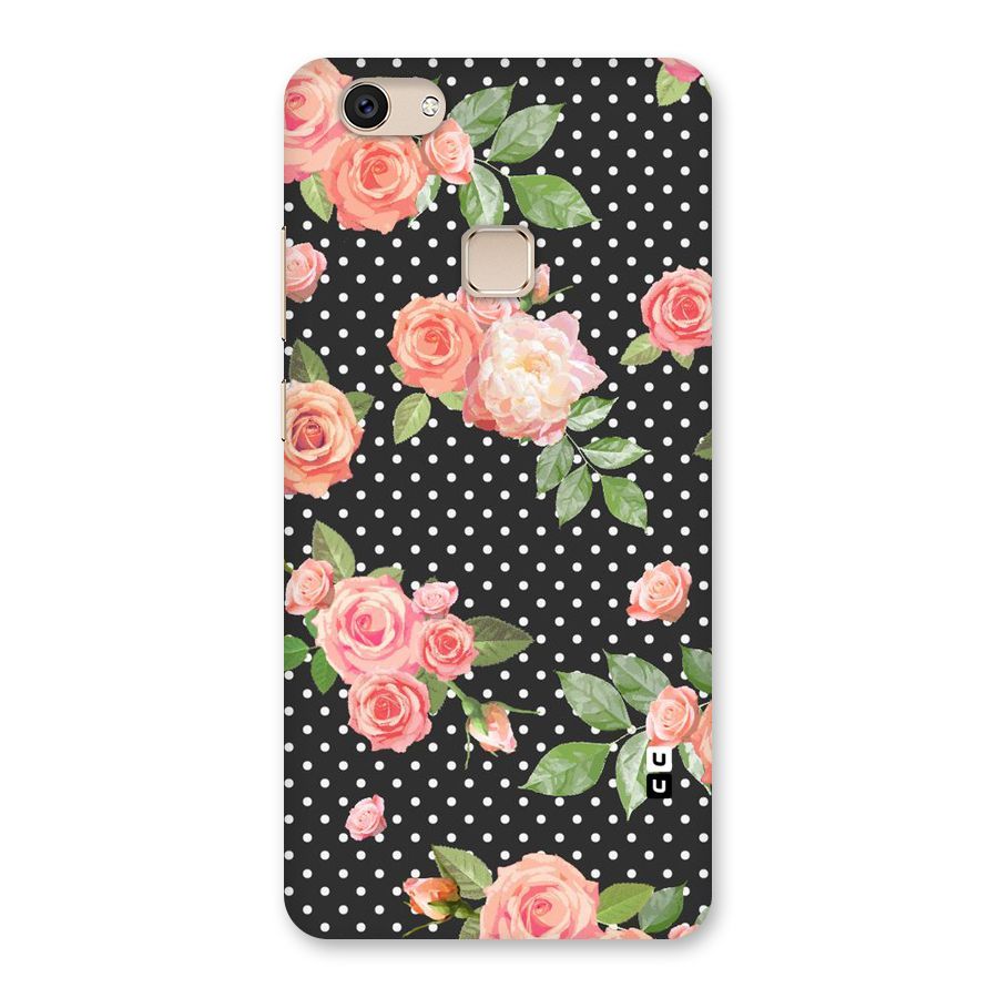 Polka Peach Back Case for Vivo V7