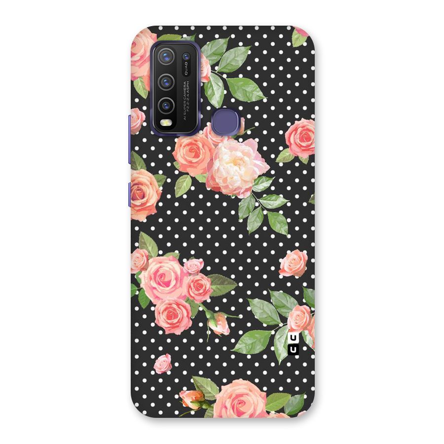 Polka Peach Back Case for Vivo Y50