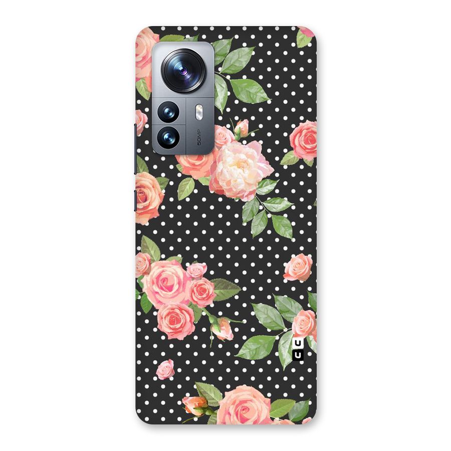 Polka Peach Back Case for Xiaomi 12 Pro