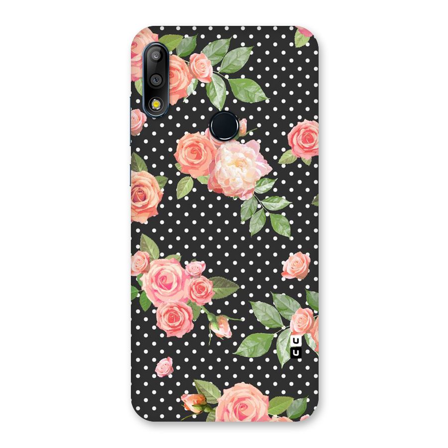Polka Peach Back Case for Zenfone Max Pro M2