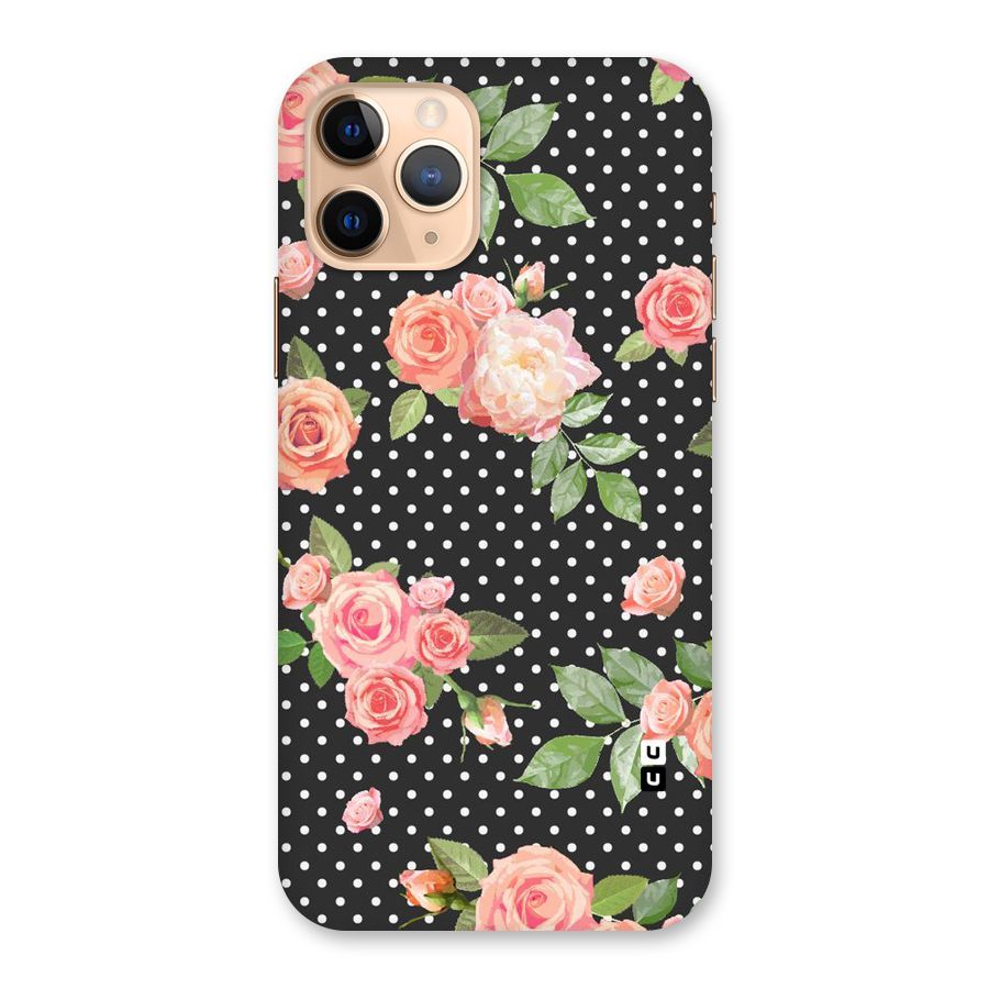 Polka Peach Back Case for iPhone 11 Pro