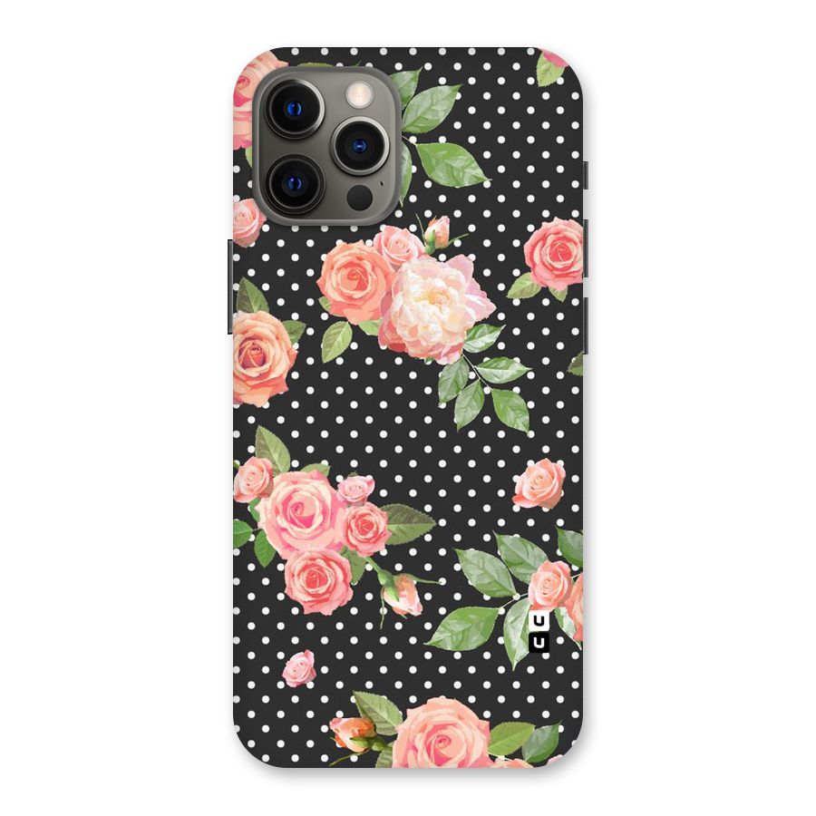 Polka Peach Back Case for iPhone 12 Pro Max