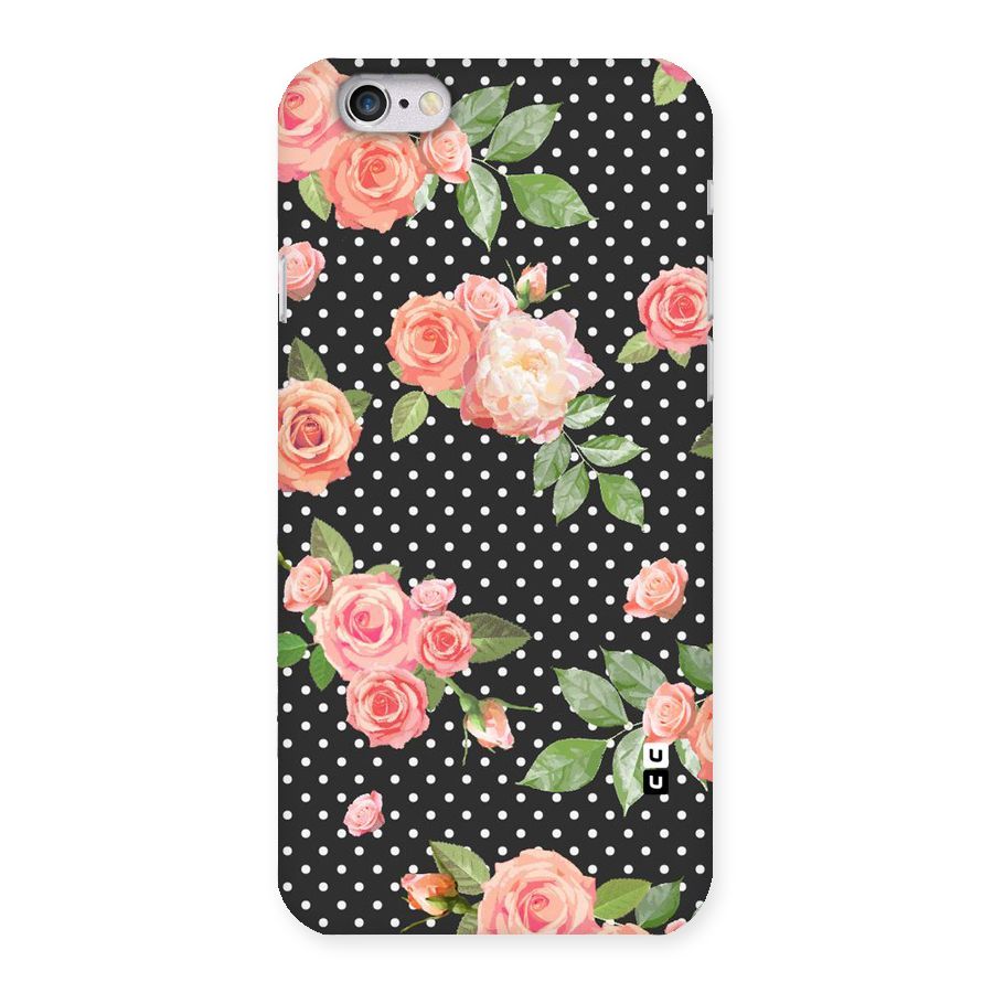 Polka Peach Back Case for iPhone 6 6S