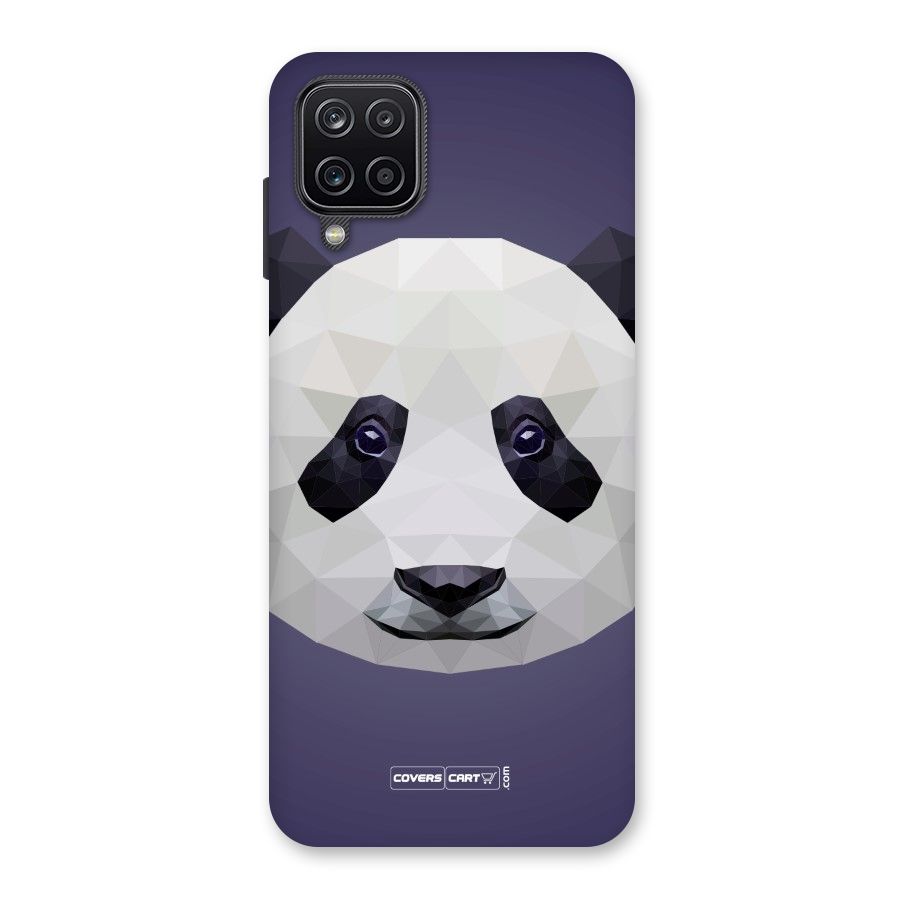 Polygon Panda Back Case for Galaxy A12