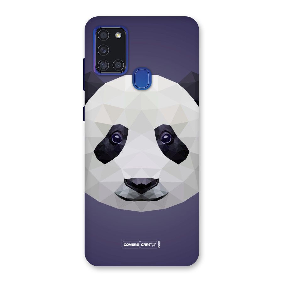Polygon Panda Back Case for Galaxy A21s