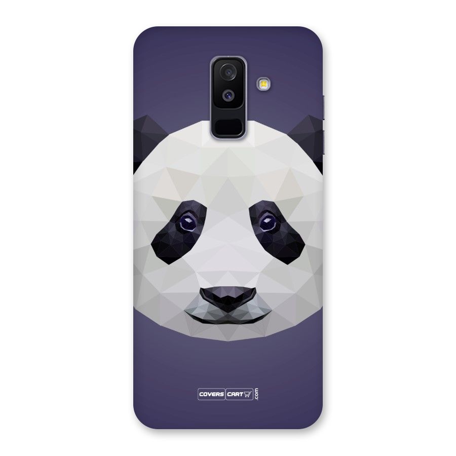Polygon Panda Back Case for Galaxy A6 Plus