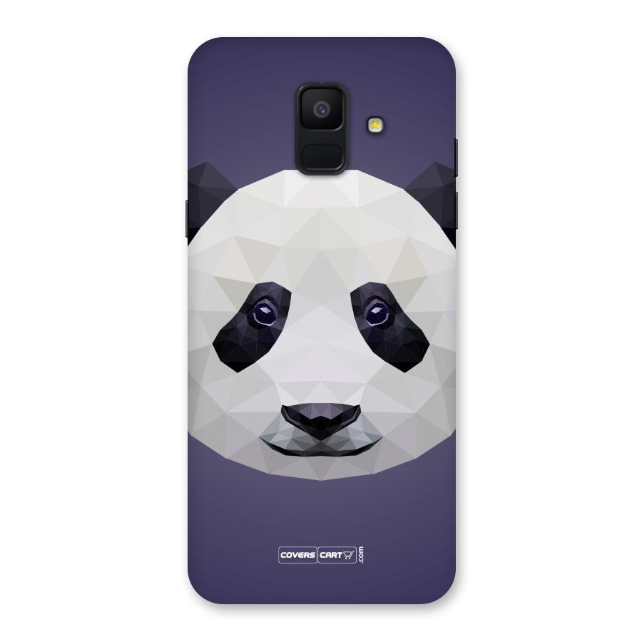 Polygon Panda Back Case for Galaxy A6 (2018)