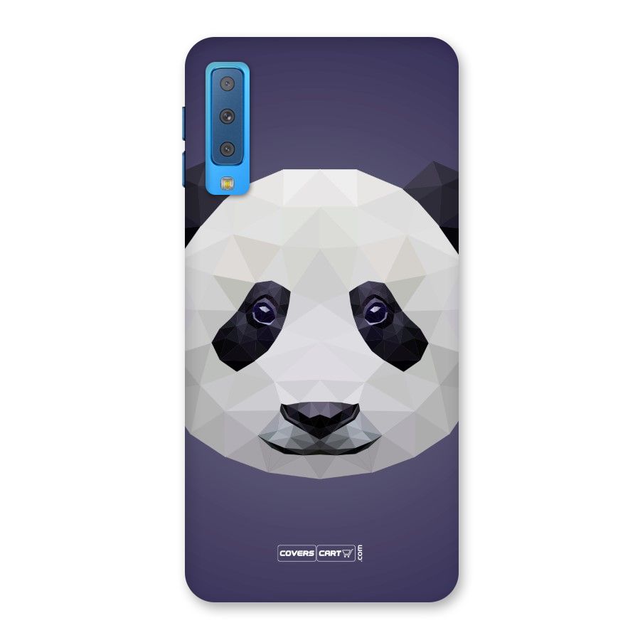 Polygon Panda Back Case for Galaxy A7 (2018)