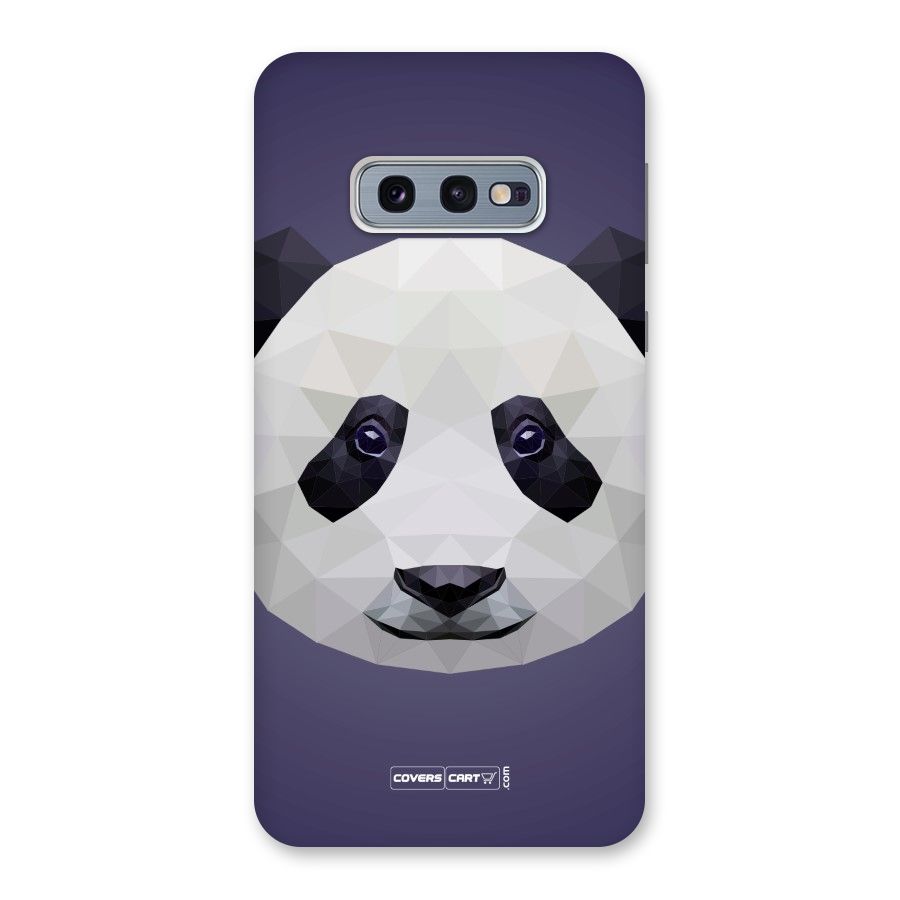 Polygon Panda Back Case for Galaxy S10e