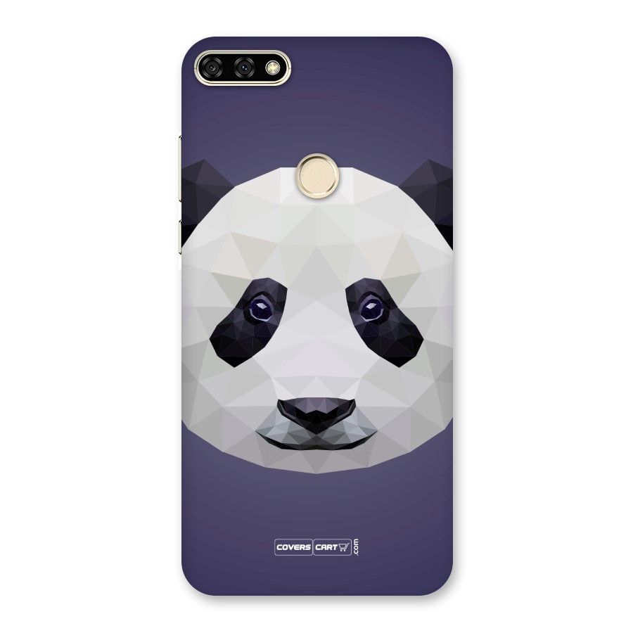Polygon Panda Back Case for Honor 7A