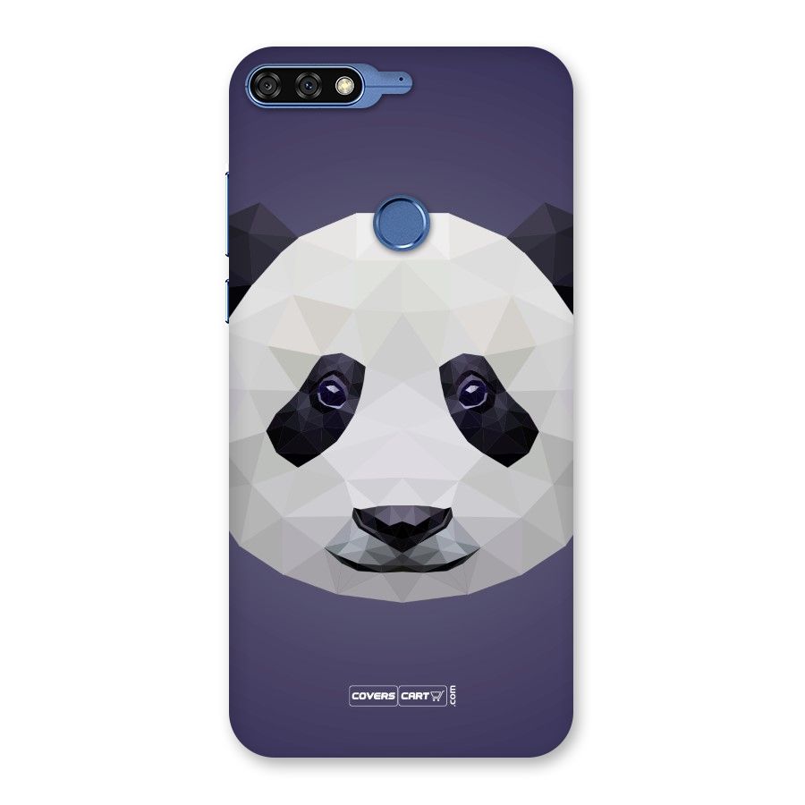 Polygon Panda Back Case for Honor 7C