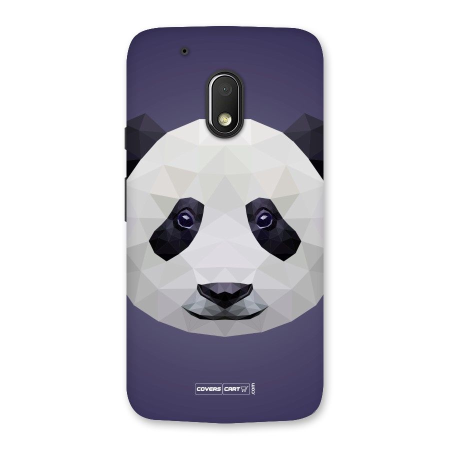 Polygon Panda Back Case for Moto G4 Play