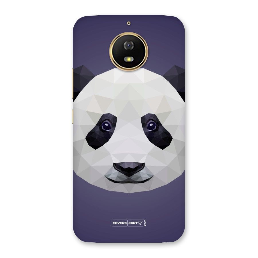 Polygon Panda Back Case for Moto G5s