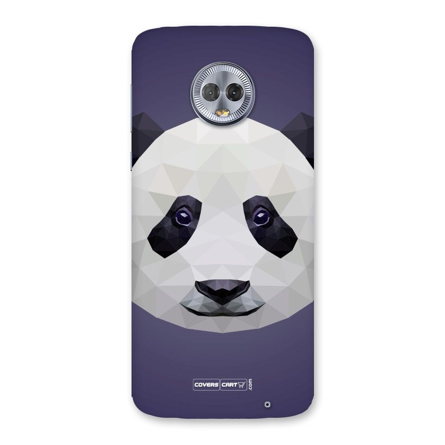 Polygon Panda Back Case for Moto G6 Plus