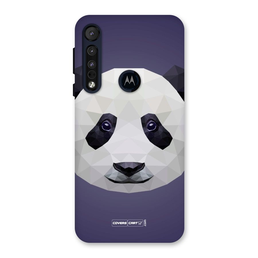 Polygon Panda Back Case for Motorola One Macro