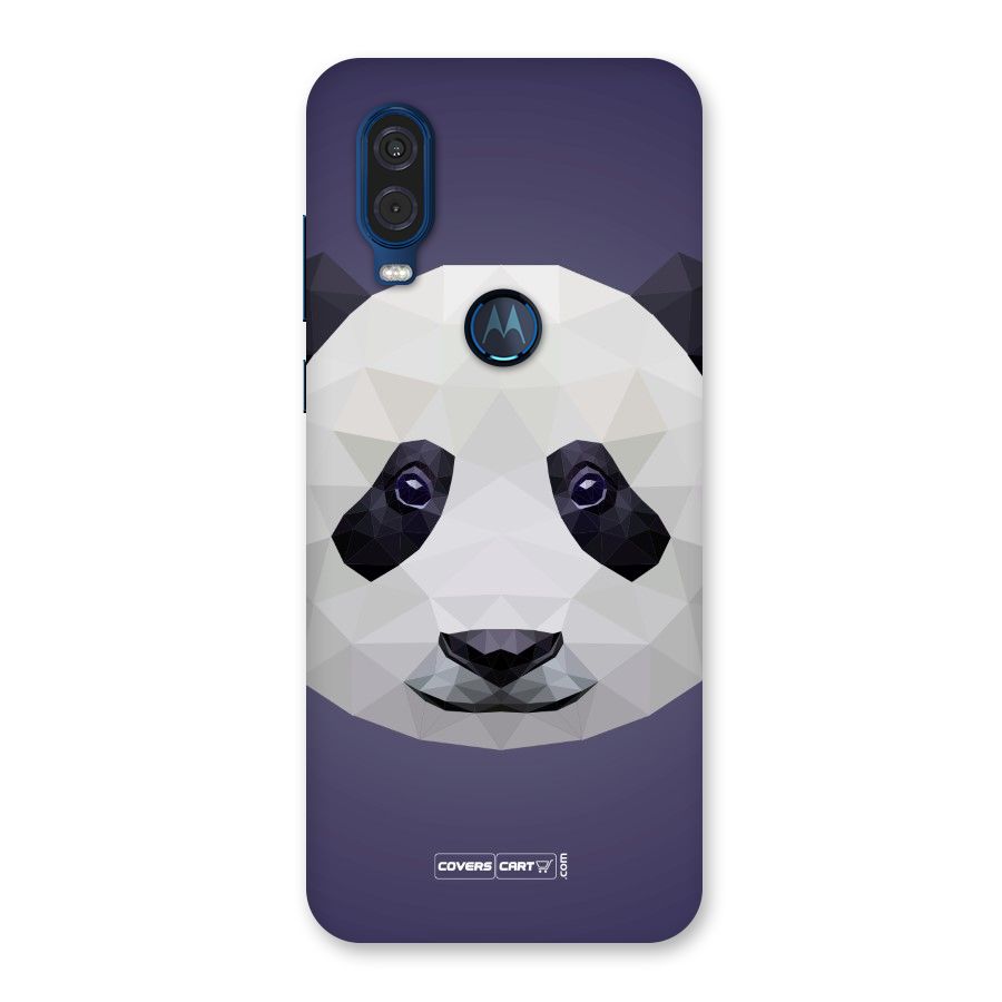 Polygon Panda Back Case for Motorola One Vision