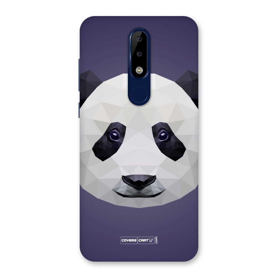 Polygon Panda Back Case for Nokia 5.1 Plus