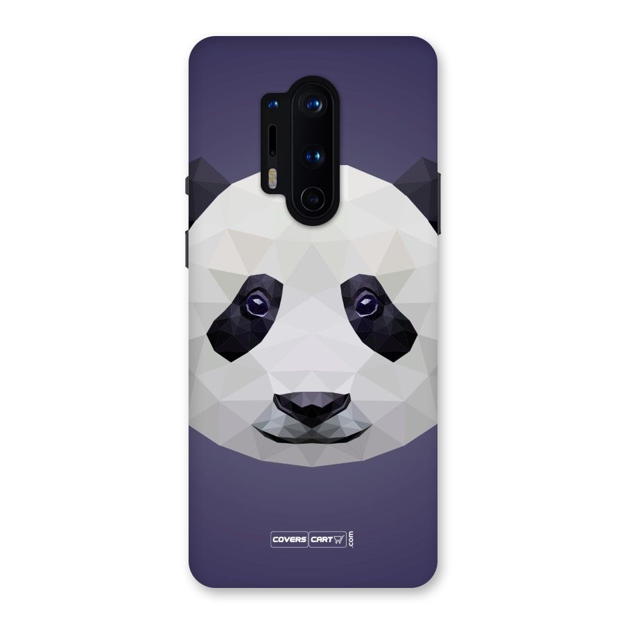 Polygon Panda Back Case for OnePlus 8 Pro