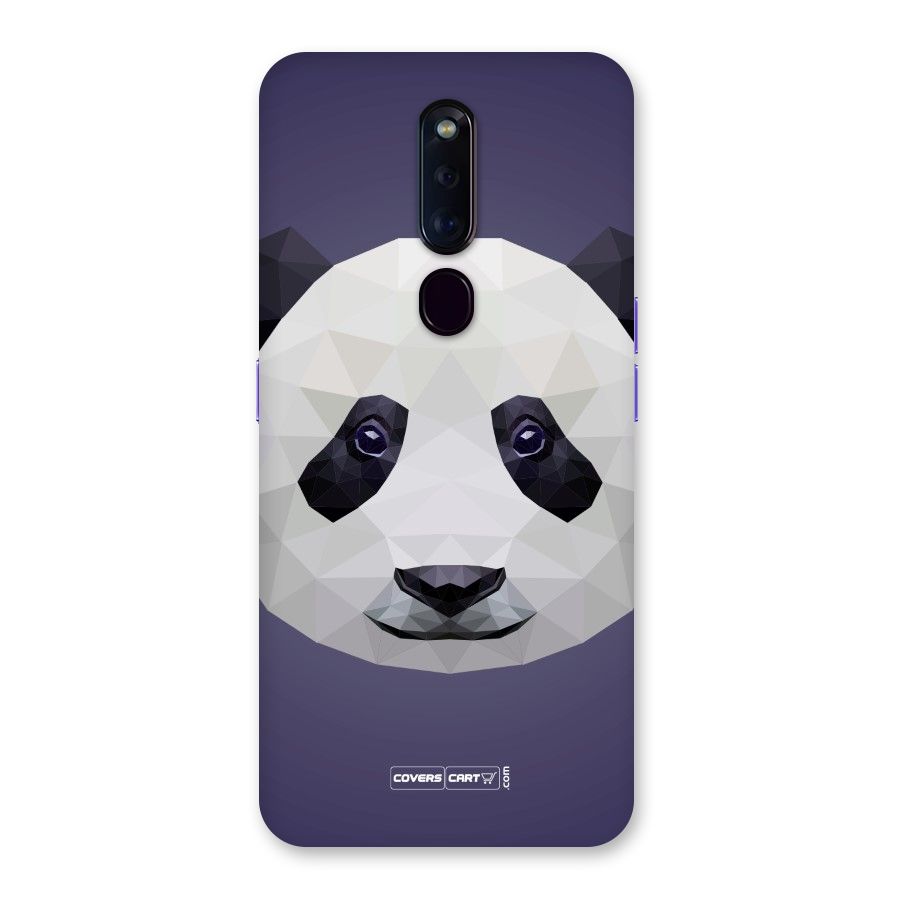 Polygon Panda Back Case for Oppo F11 Pro