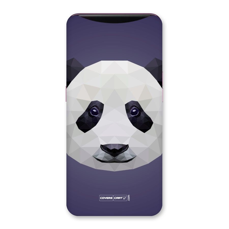 Polygon Panda Back Case for Oppo Find X