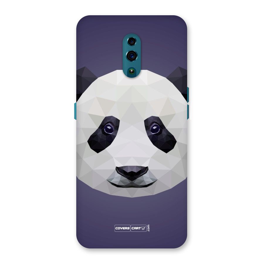 Polygon Panda Back Case for Oppo Reno