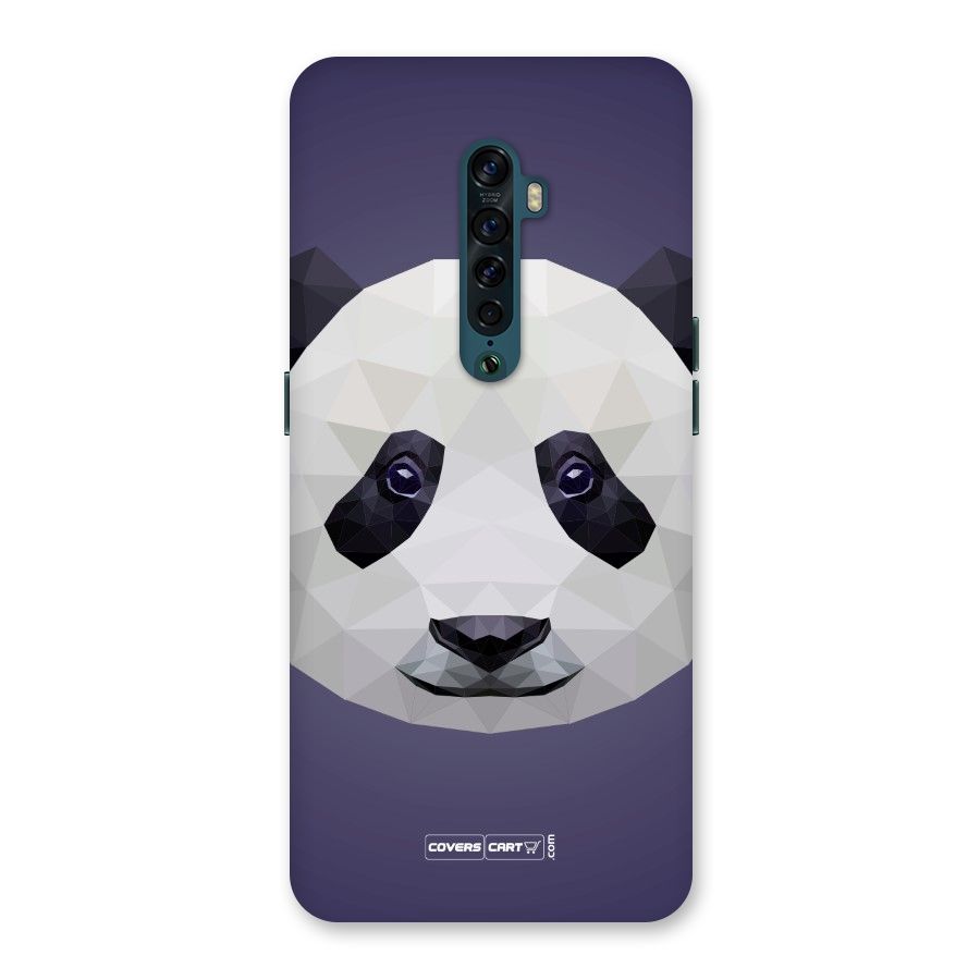 Polygon Panda Back Case for Oppo Reno2