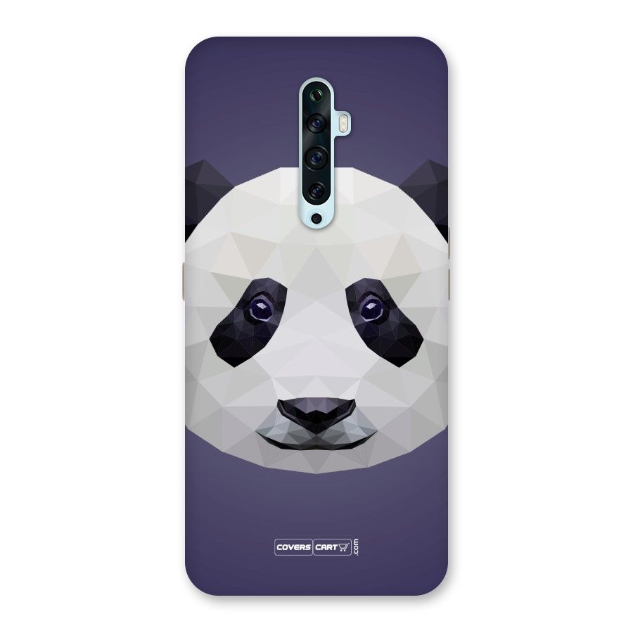 Polygon Panda Back Case for Oppo Reno2 Z