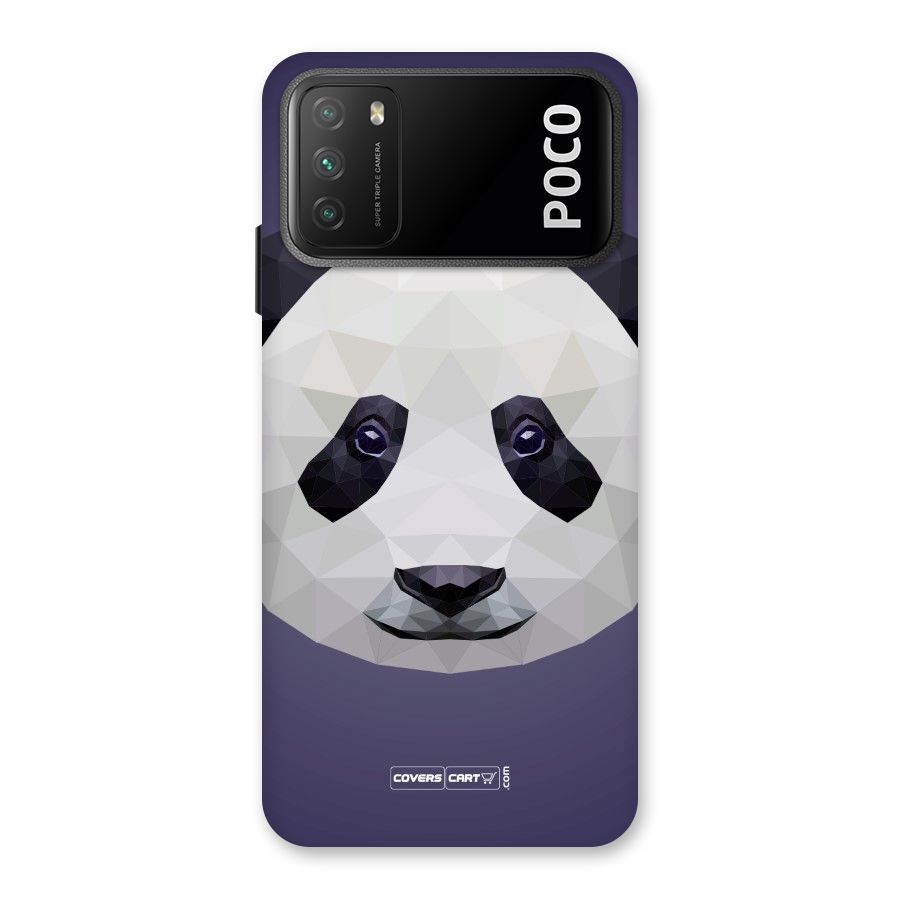 Polygon Panda Back Case for Poco M3