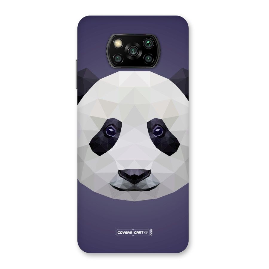 Polygon Panda Back Case for Poco X3