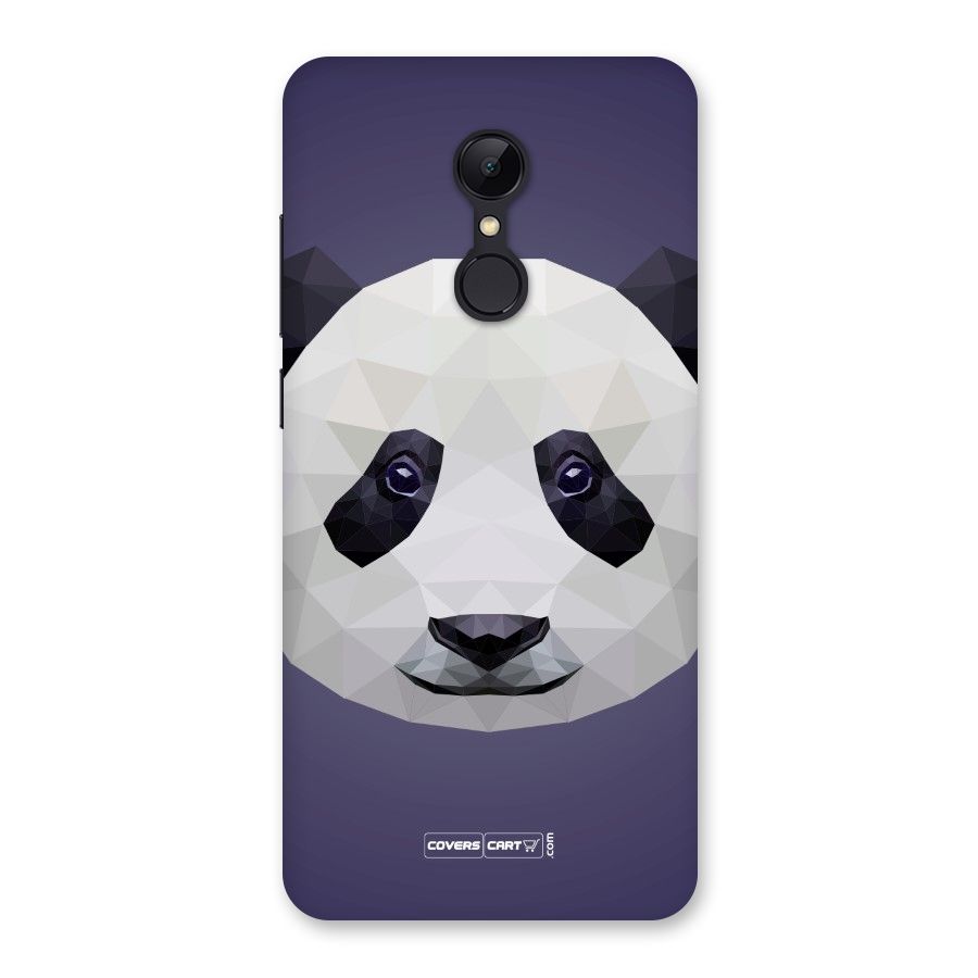 Polygon Panda Back Case for Redmi 5
