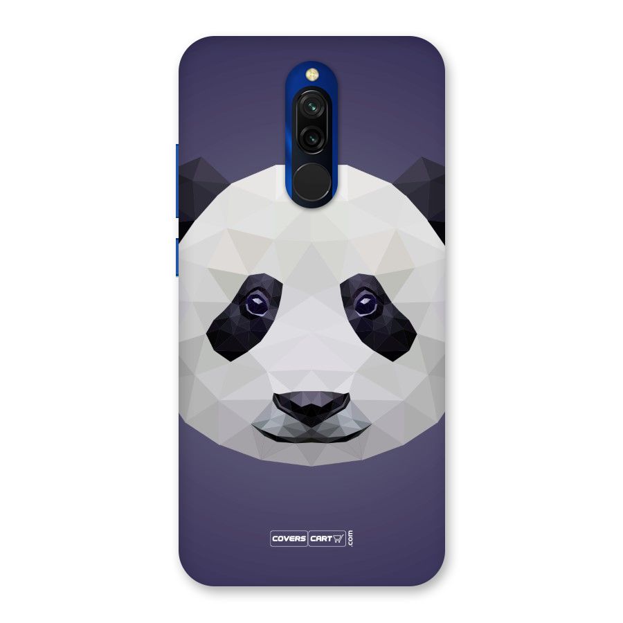 Polygon Panda Back Case for Redmi 8