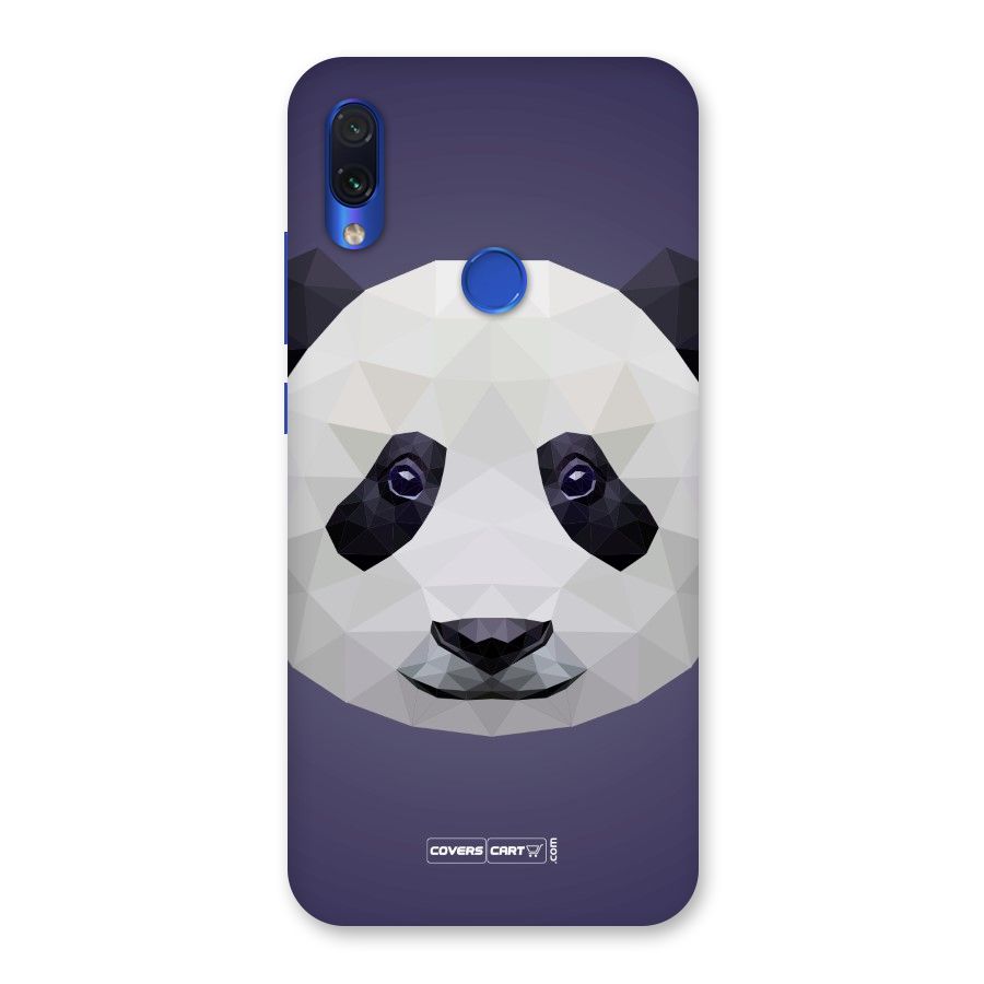 Polygon Panda Back Case for Redmi Note 7