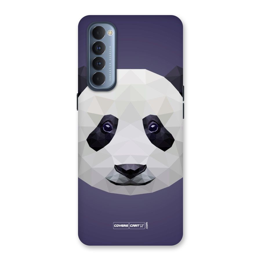 Polygon Panda Back Case for Reno4 Pro