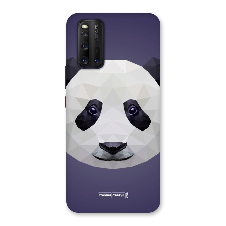 Polygon Panda Back Case for Vivo iQOO 3