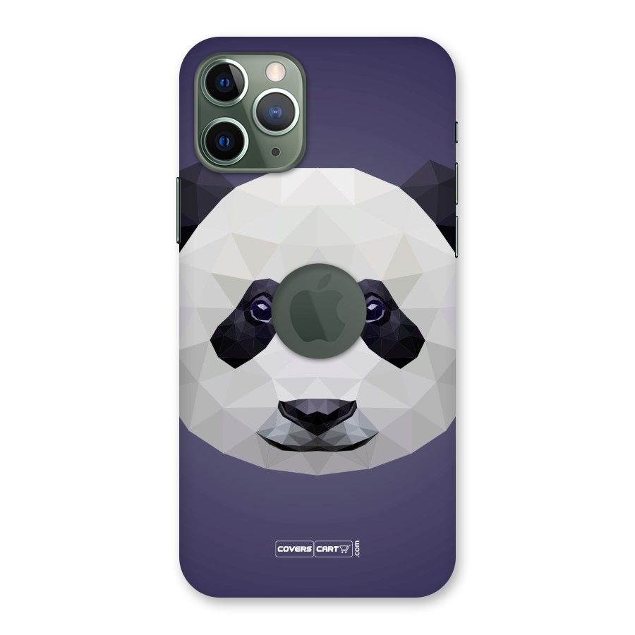 Polygon Panda Back Case for iPhone 11 Pro Logo  Cut