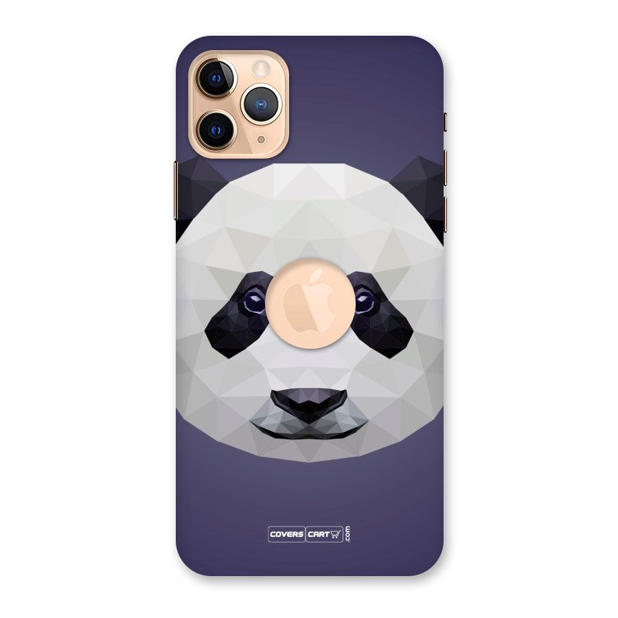 Polygon Panda Back Case for iPhone 11 Pro Max Logo Cut