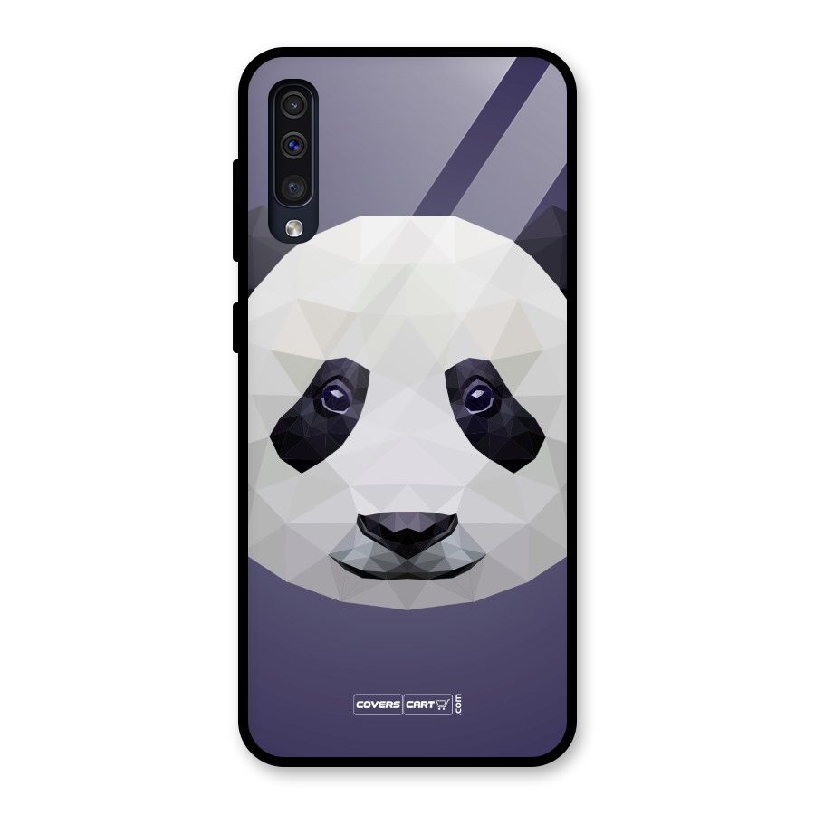 Polygon Panda Glass Back Case for Galaxy A30s
