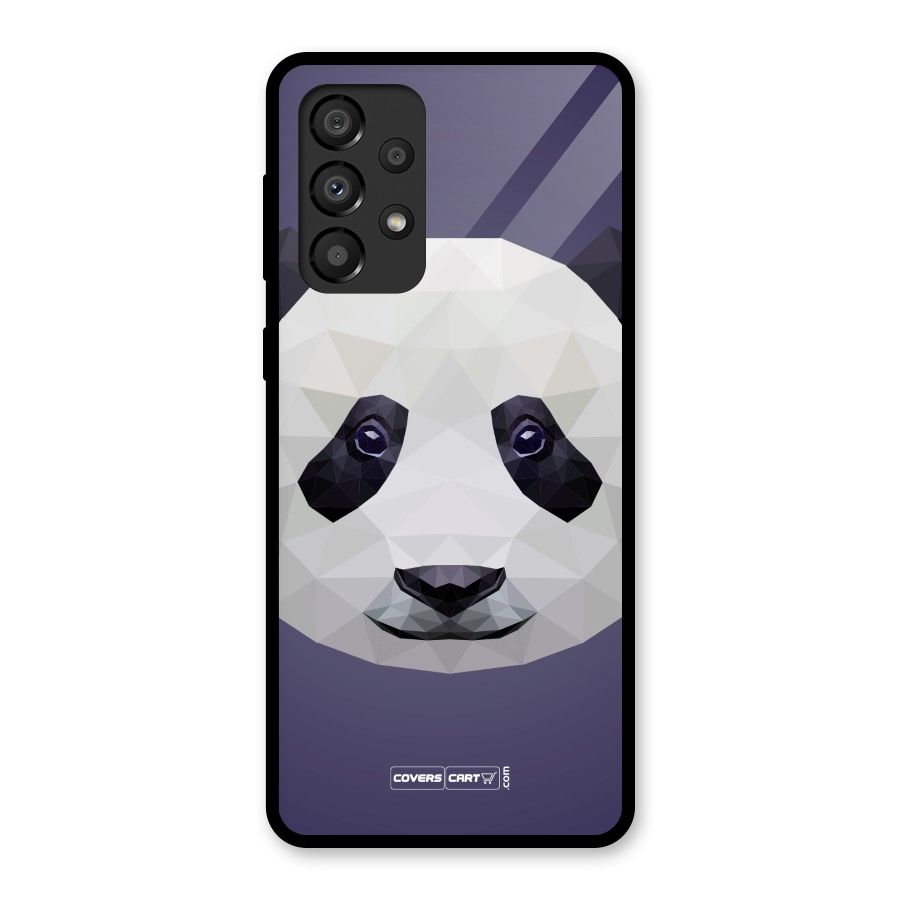 Polygon Panda Glass Back Case for Galaxy A33 5G