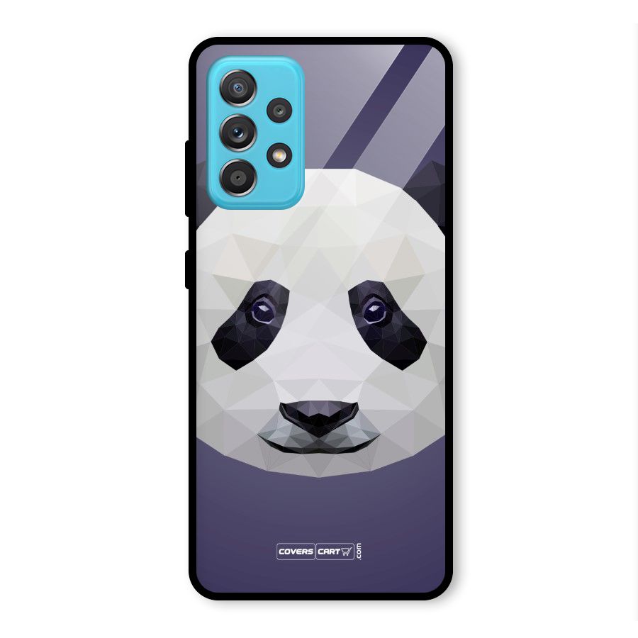 Polygon Panda Glass Back Case for Galaxy A52