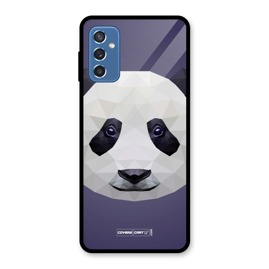 Polygon Panda Glass Back Case for Galaxy M52 5G