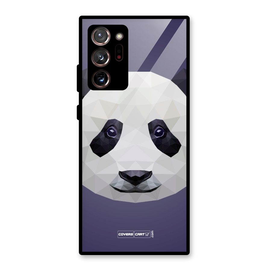Polygon Panda Glass Back Case for Galaxy Note 20 Ultra