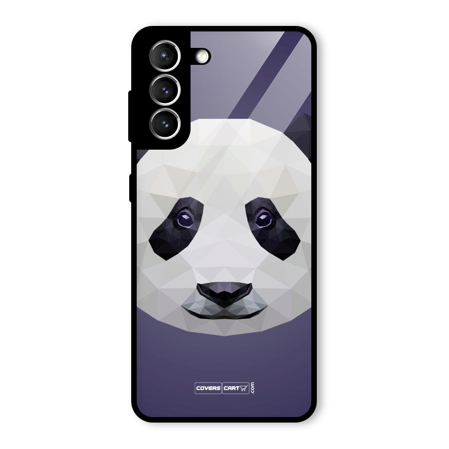 Polygon Panda Glass Back Case for Galaxy S21 5G
